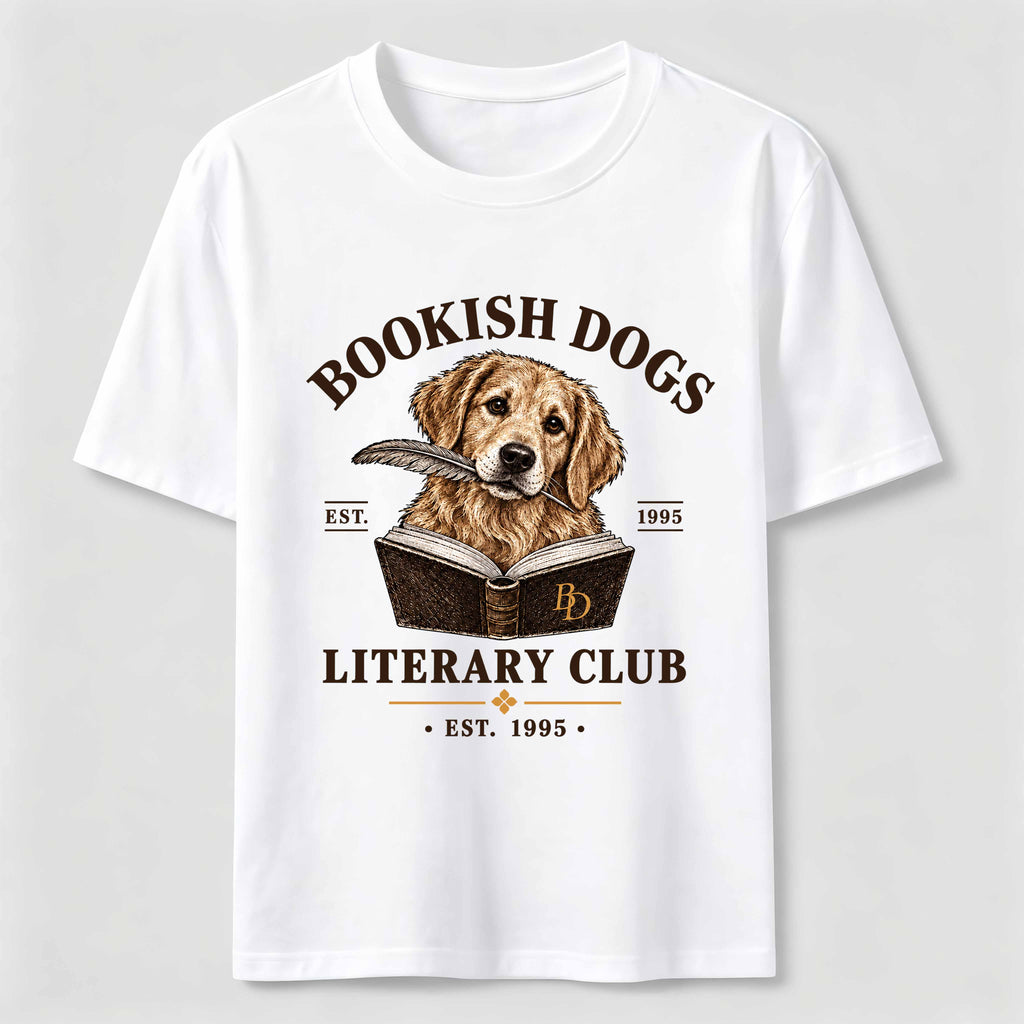 Bookish Dogs Classic T-Shirt