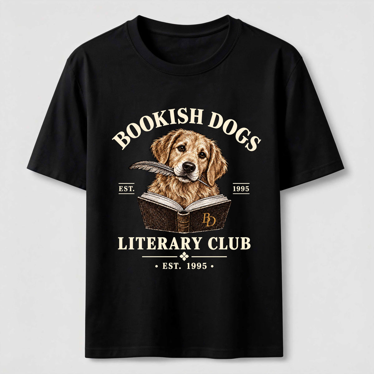 Bookish Dogs Classic T-Shirt