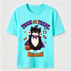 Halloween Pumpkin Cat Classic T-Shirt