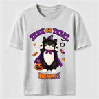 Halloween Pumpkin Cat Classic T-Shirt