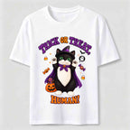 Halloween Pumpkin Cat Classic T-Shirt
