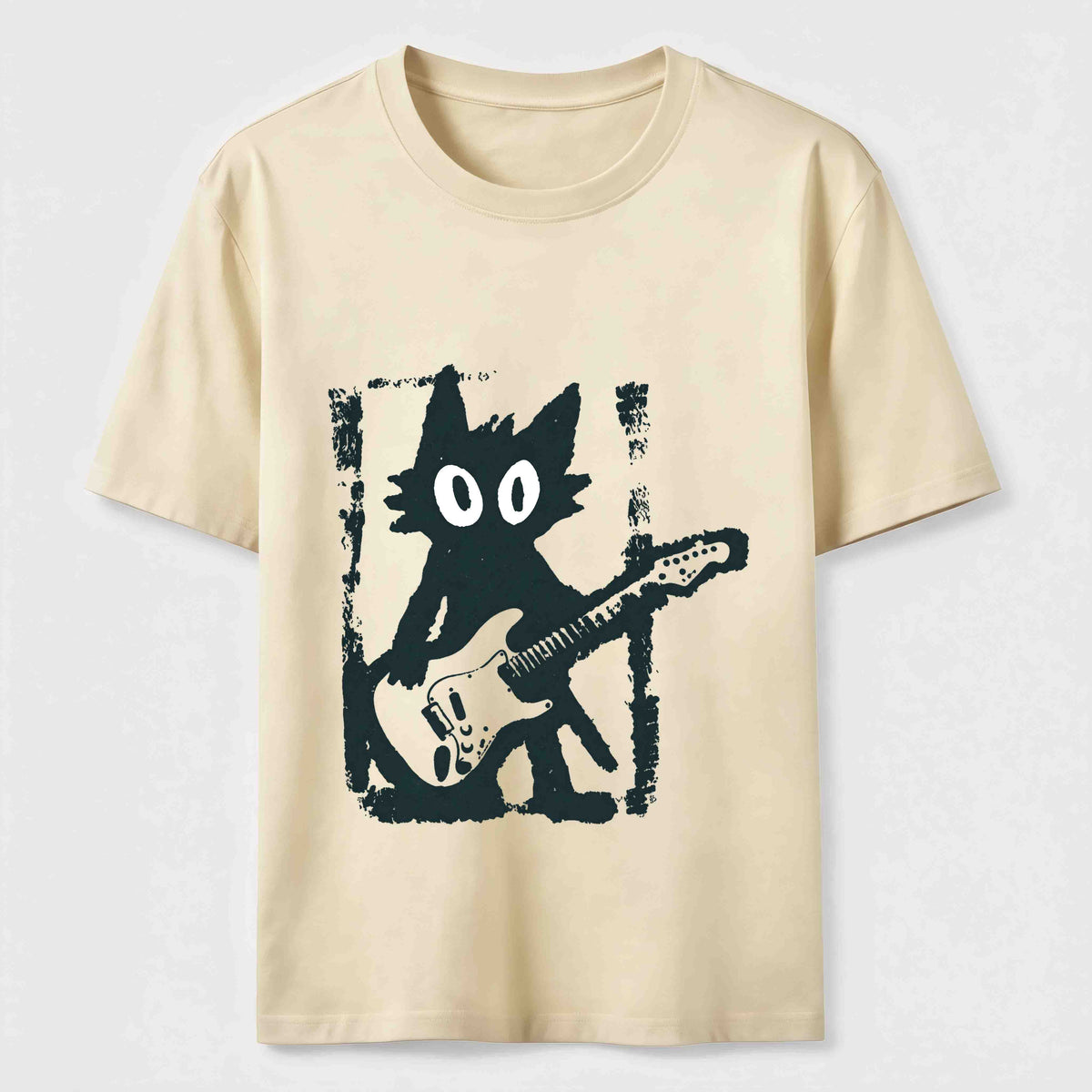 Kitties love playing the guitar too Classic T-Shirt