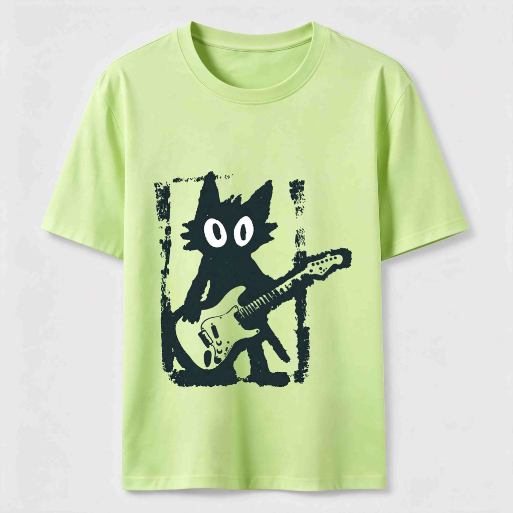 Kitties love playing the guitar too Classic T-Shirt