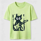 Kitties love playing the guitar too Classic T-Shirt