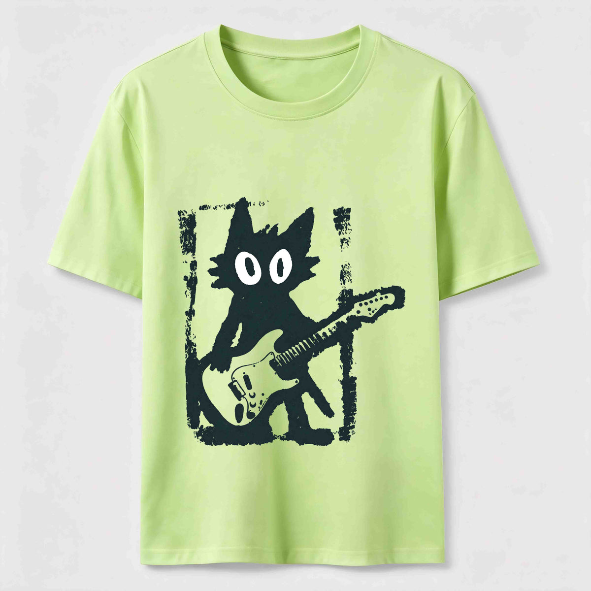 Kitties love playing the guitar too Classic T-Shirt