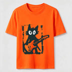 Kitties love playing the guitar too Classic T-Shirt