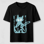 Kitties love playing the guitar too Classic T-Shirt