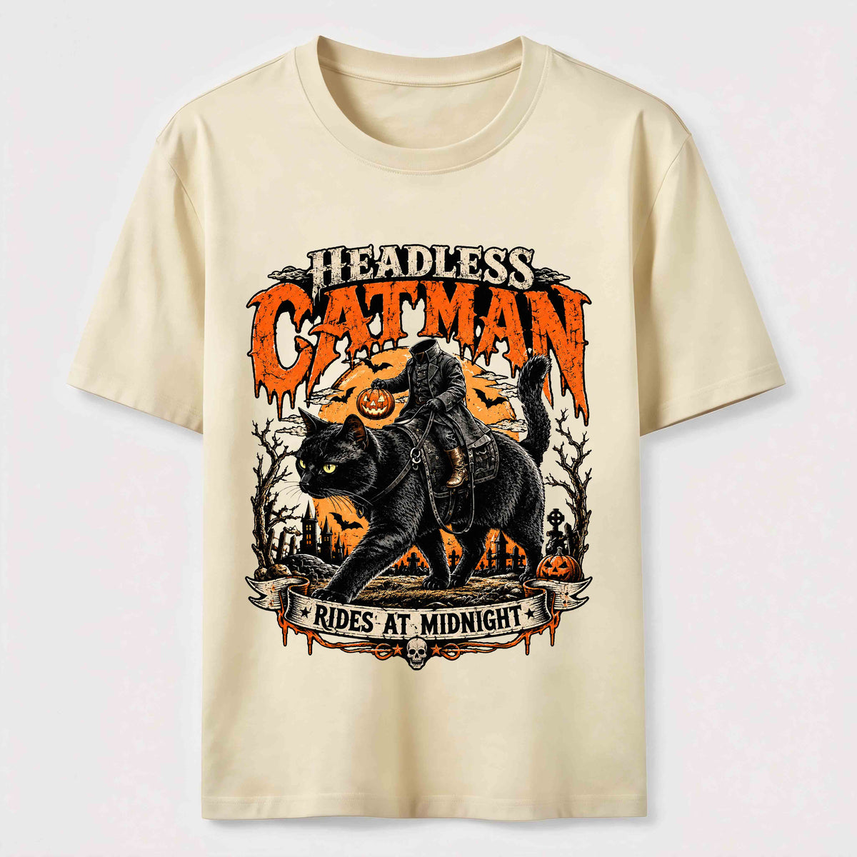 Headless Cat Knight Classic T-Shirt