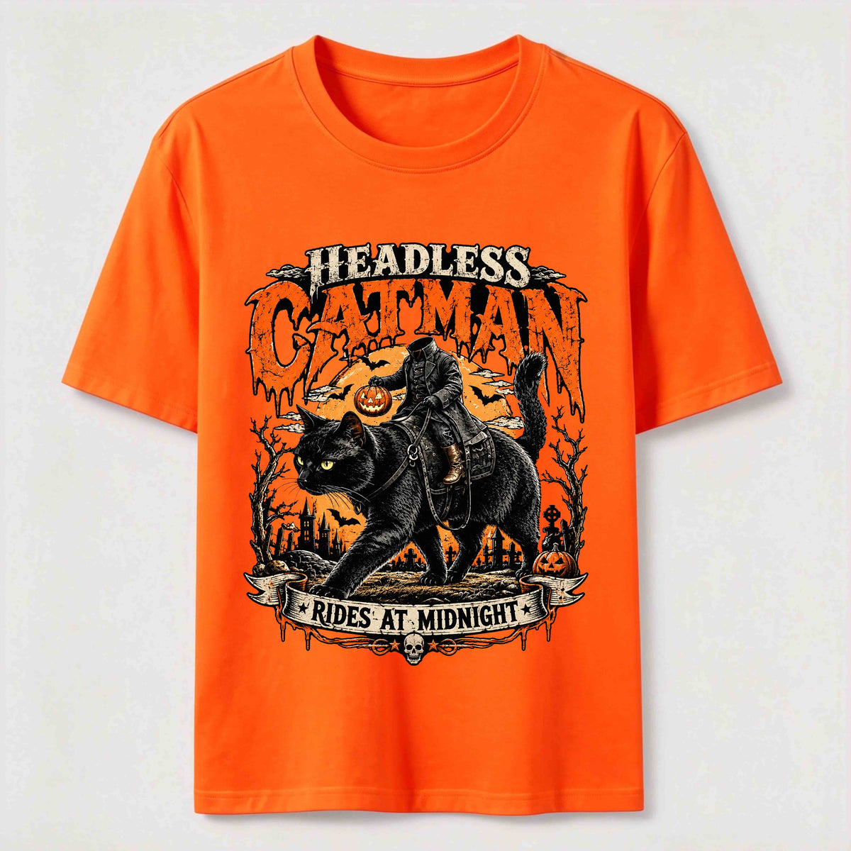Headless Cat Knight Classic T-Shirt