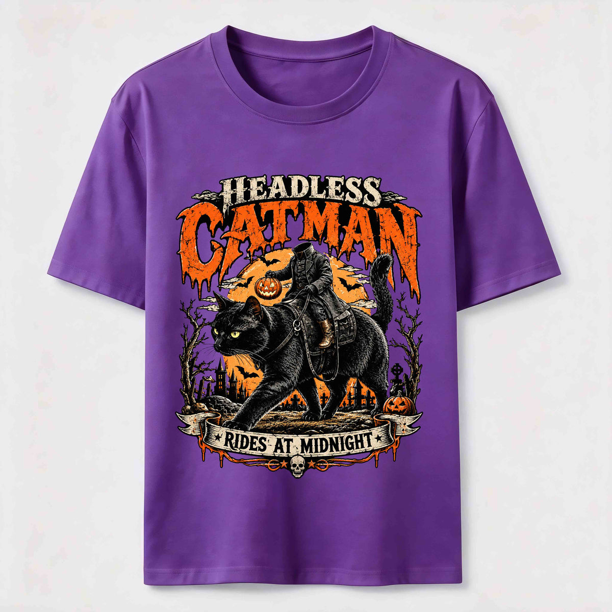 Headless Cat Knight Classic T-Shirt
