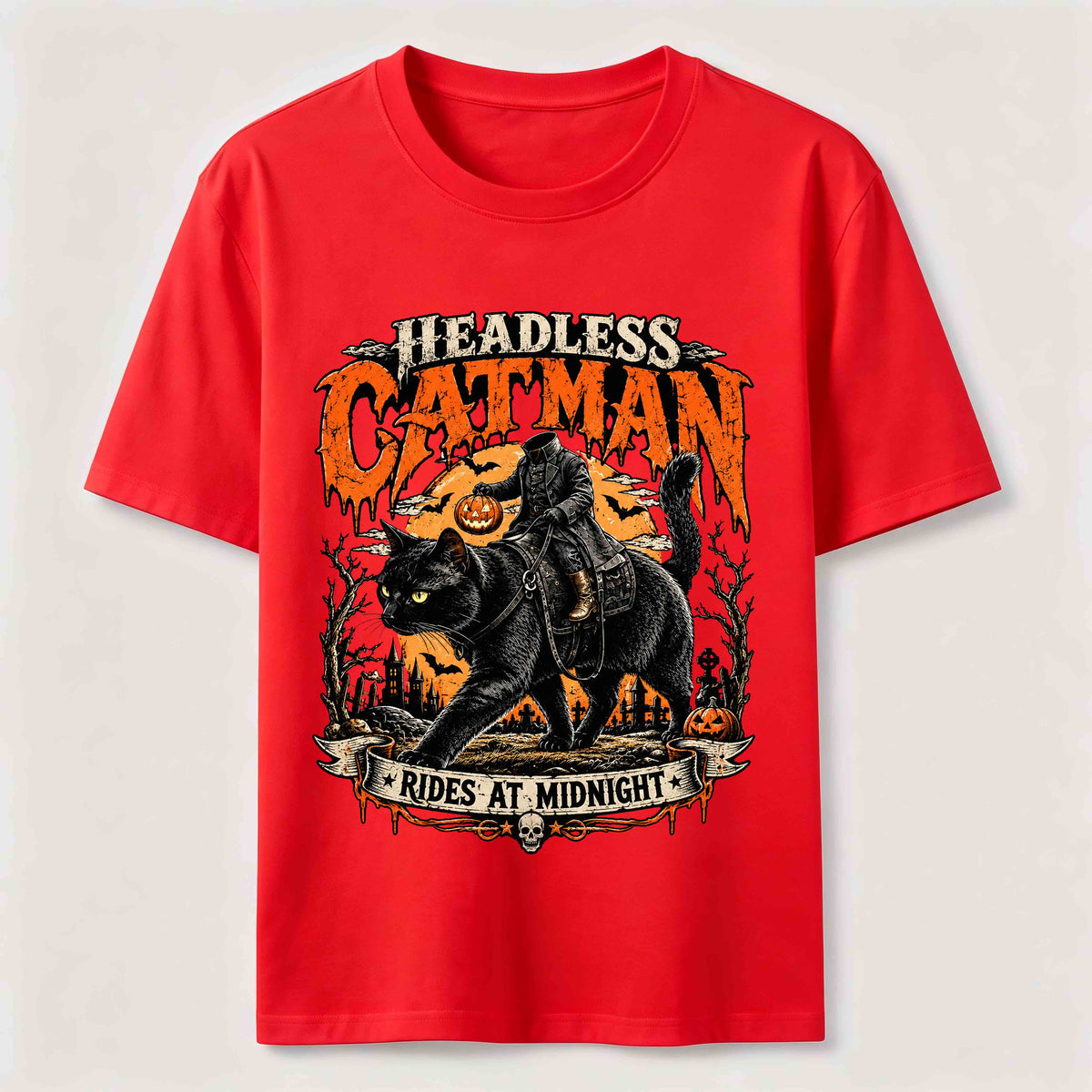 Headless Cat Knight Classic T-Shirt