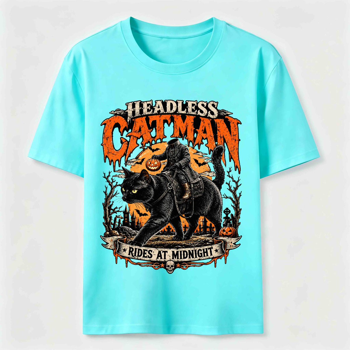 Headless Cat Knight Classic T-Shirt