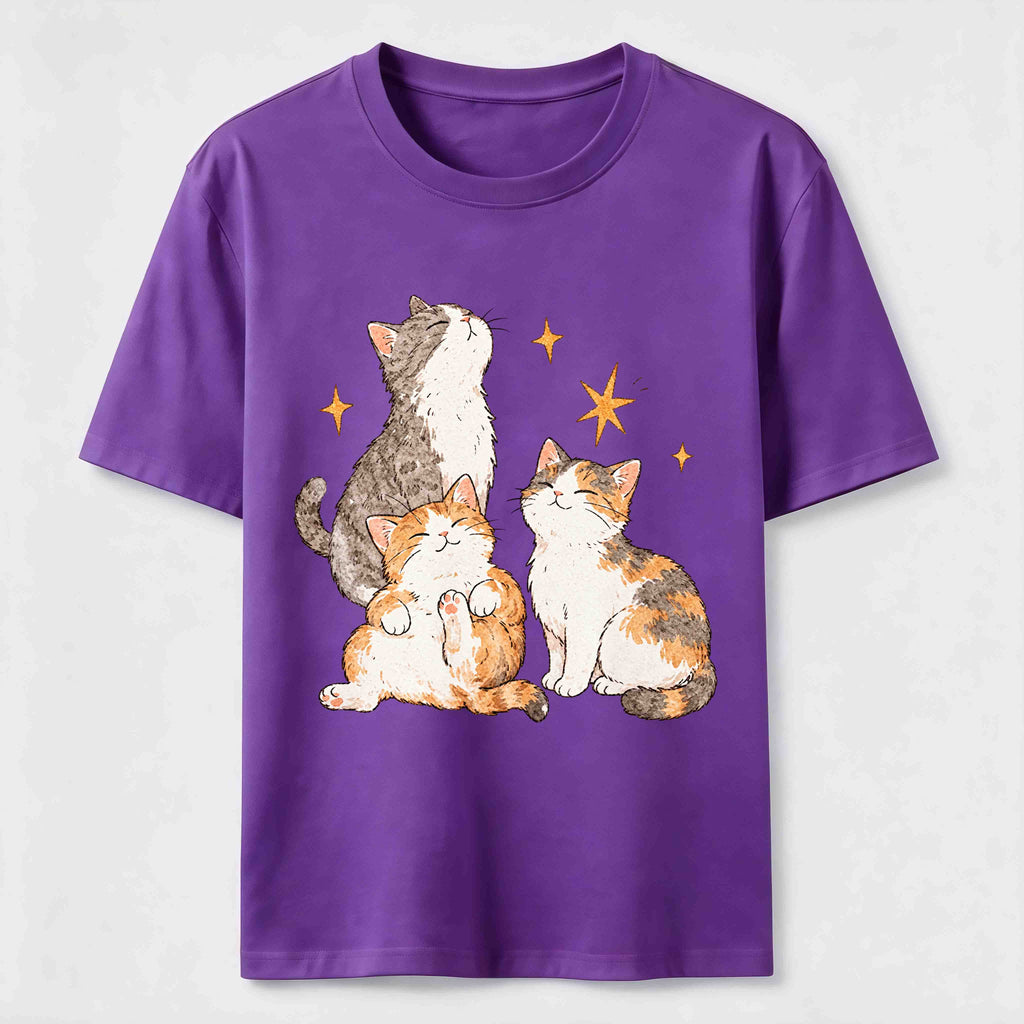 Starry Cat Classic T-Shirt