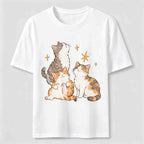 Starry Cat Classic T-Shirt