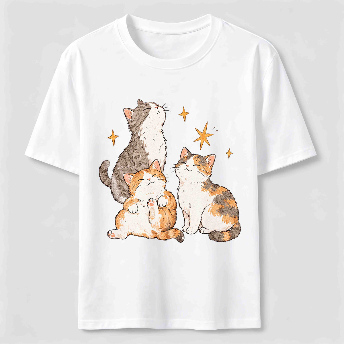 Starry Cat Classic T-Shirt