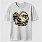 World-weary smoking dog Classic T-Shirt