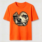 World-weary smoking dog Classic T-Shirt