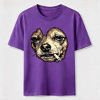 World-weary smoking dog Classic T-Shirt