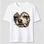 World-weary smoking dog Classic T-Shirt