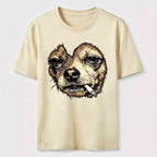 World-weary smoking dog Classic T-Shirt