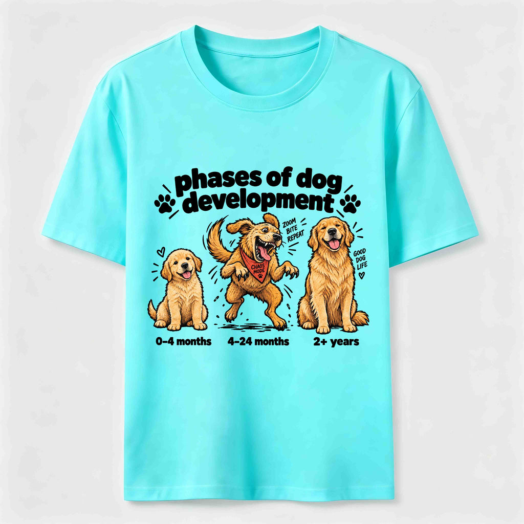 Golden Retriever Chaos Phase Classic T-Shirt