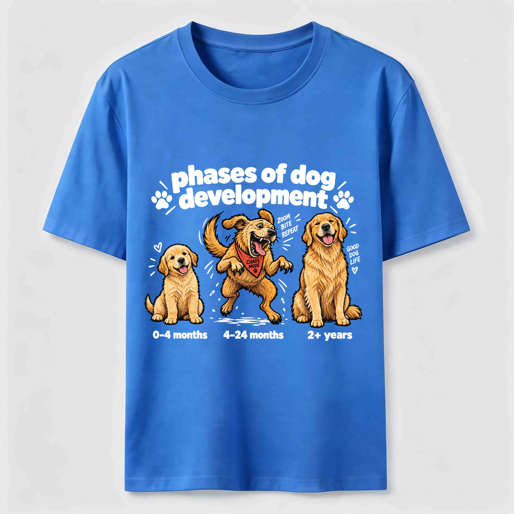 Golden Retriever Chaos Phase Classic T-Shirt