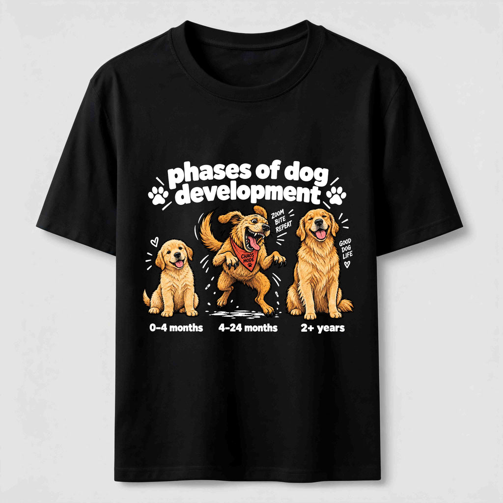 Golden Retriever Chaos Phase Classic T-Shirt