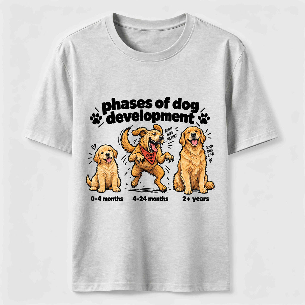 Golden Retriever Chaos Phase Classic T-Shirt