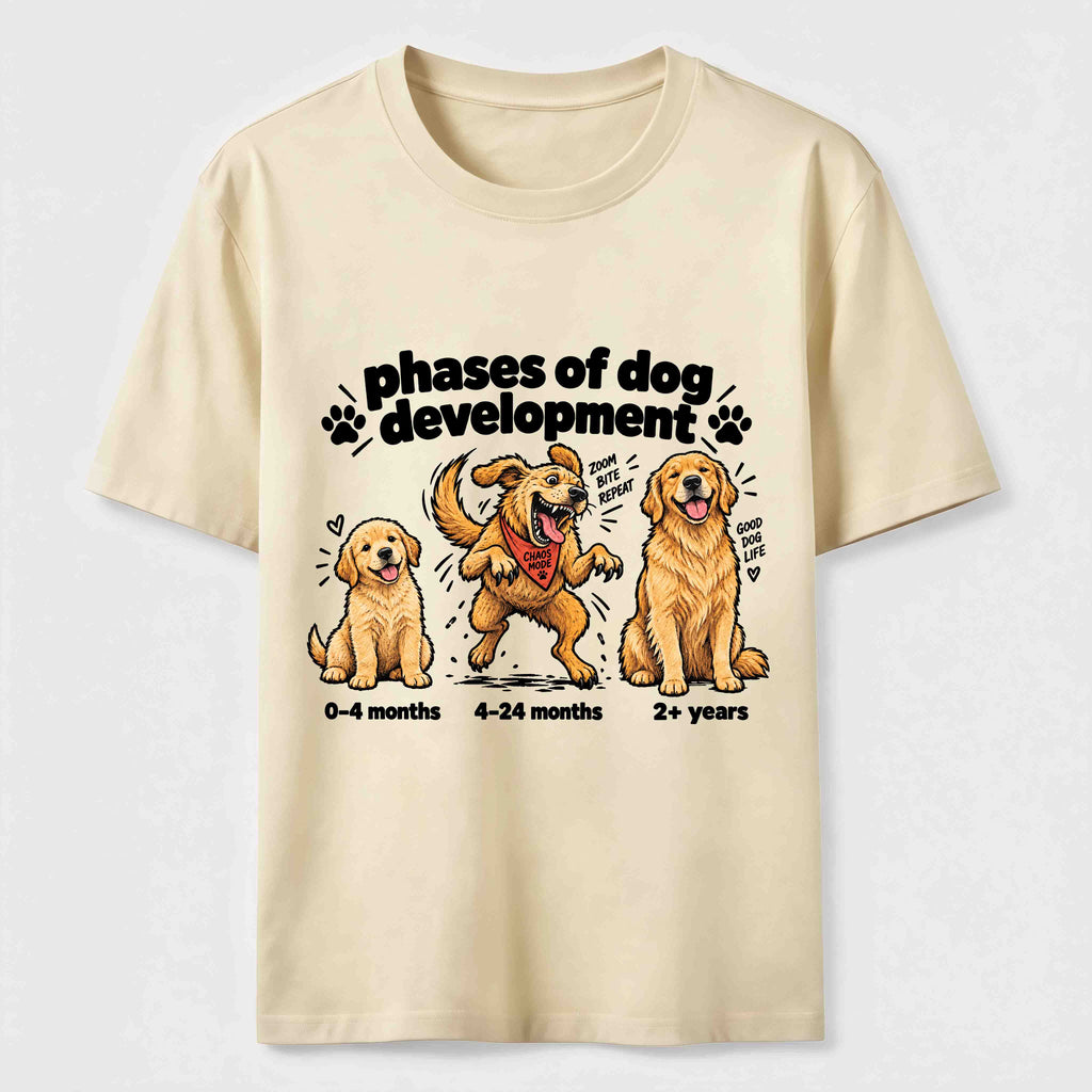 Golden Retriever Chaos Phase Classic T-Shirt