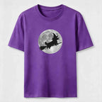 A Corgi riding a broomstick Classic T-Shirt