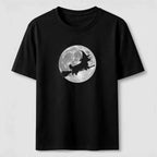 A Corgi riding a broomstick Classic T-Shirt