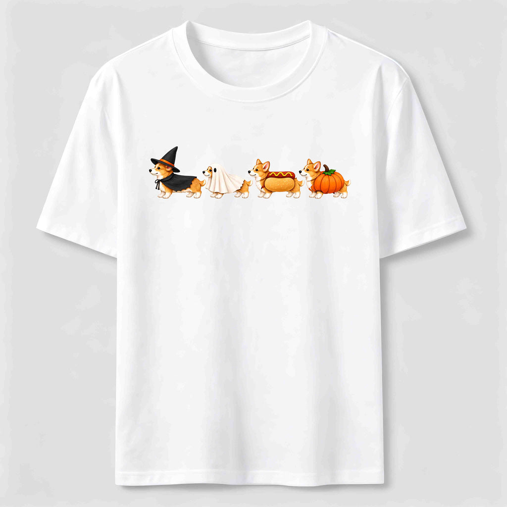 Halloween Corgi Parade Classic T-Shirt