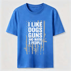 Loving dogs and guns Classic T-Shirt
