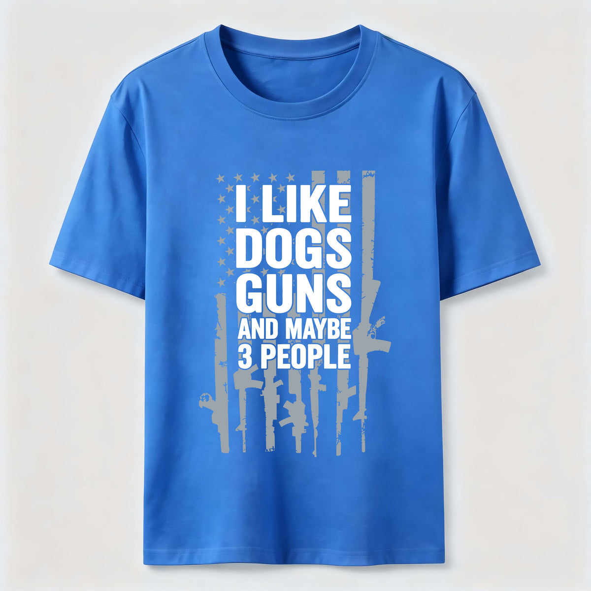 Loving dogs and guns Classic T-Shirt