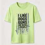 Loving dogs and guns Classic T-Shirt