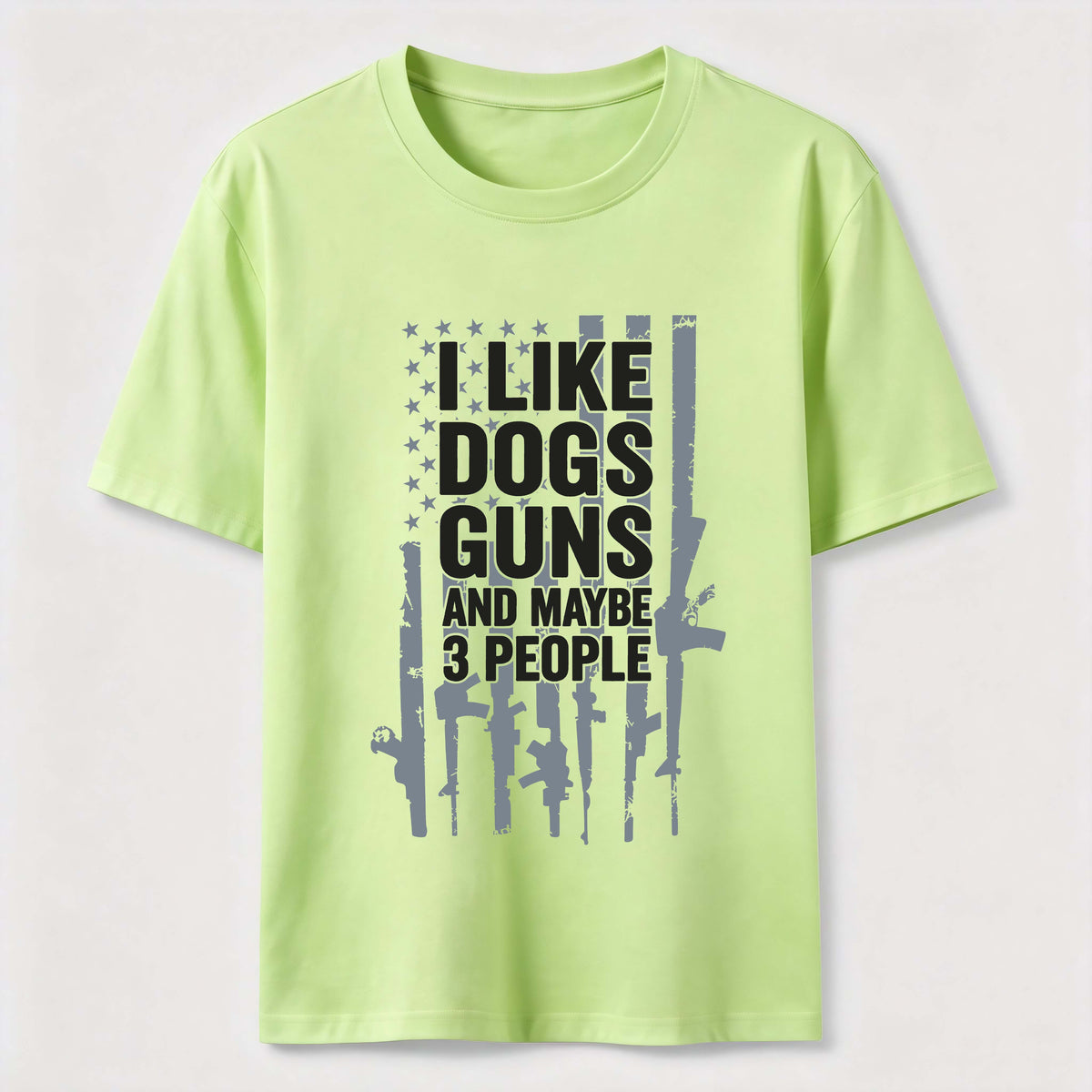 Loving dogs and guns Classic T-Shirt