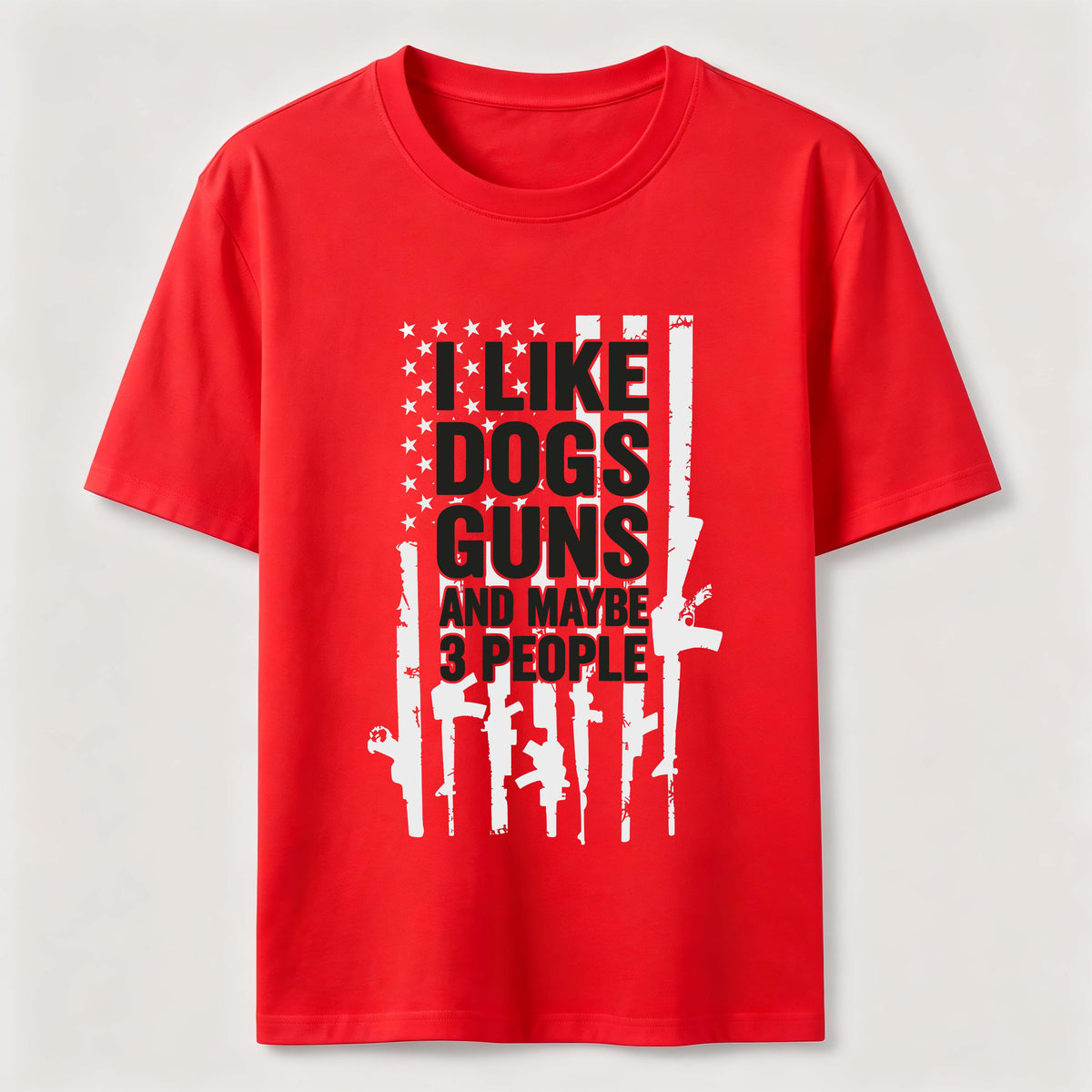 Loving dogs and guns Classic T-Shirt