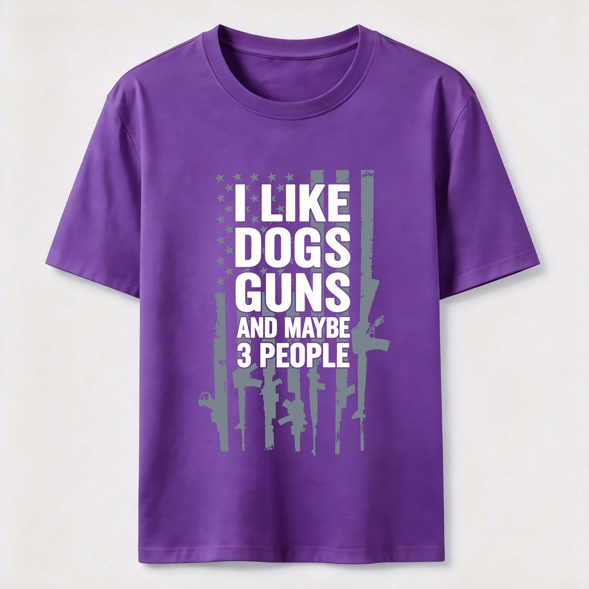 Loving dogs and guns Classic T-Shirt