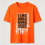 Loving dogs and guns Classic T-Shirt