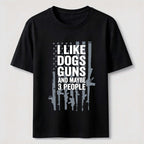 Loving dogs and guns Classic T-Shirt