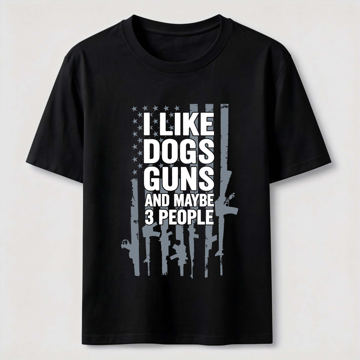 Loving dogs and guns Classic T-Shirt