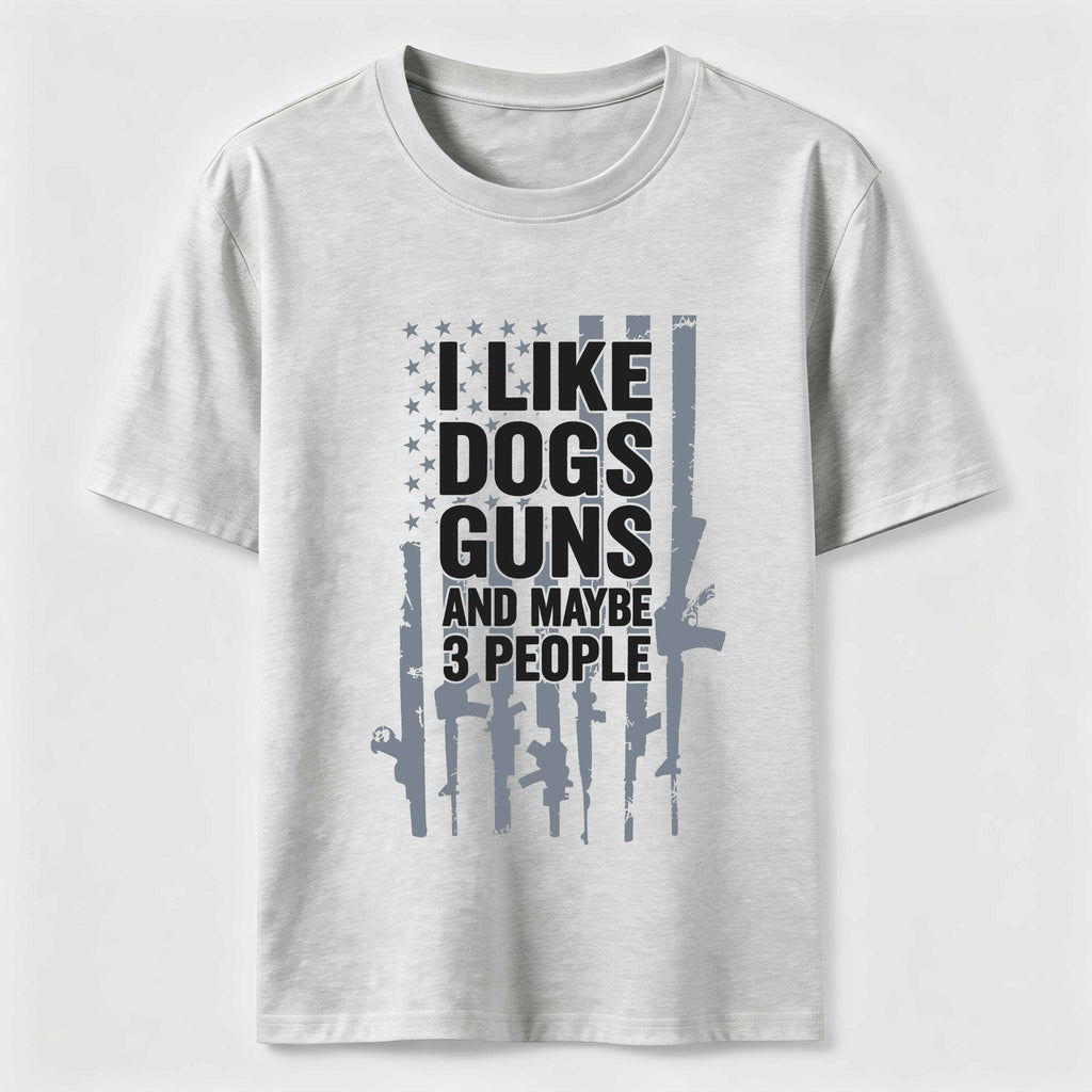 Loving dogs and guns Classic T-Shirt