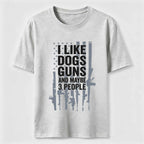 Loving dogs and guns Classic T-Shirt