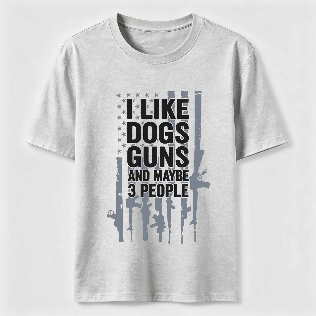 Loving dogs and guns Classic T-Shirt