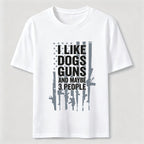 Loving dogs and guns Classic T-Shirt