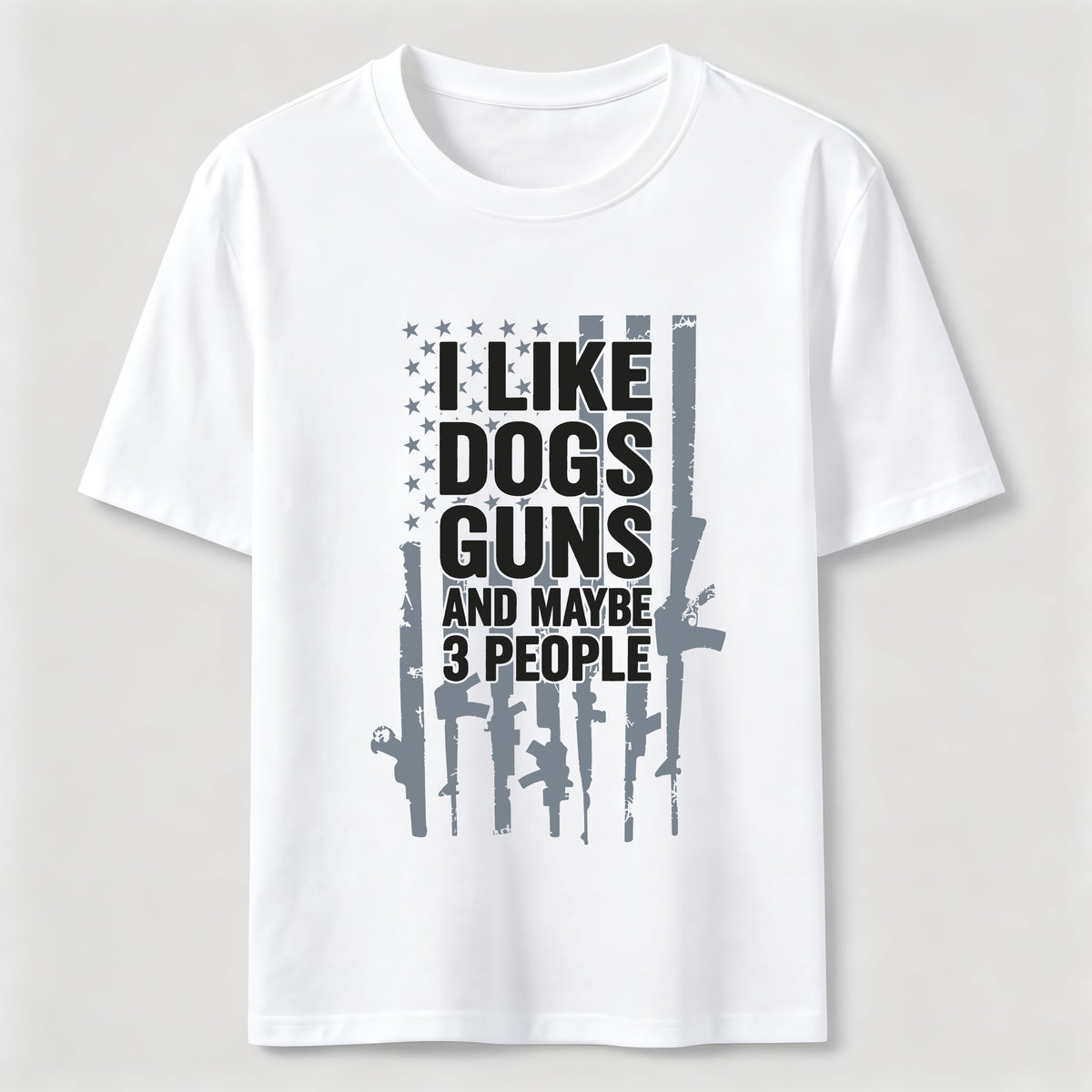 Loving dogs and guns Classic T-Shirt