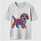 Color Scribble Dog Classic T-Shirt