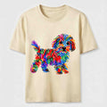 Color Scribble Dog Classic T-Shirt