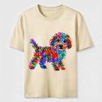 Color Scribble Dog Classic T-Shirt