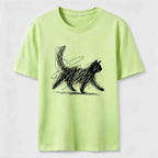 Abstract line-art cat Classic T-Shirt